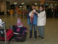 Josy vor dem Flug nach Alaska