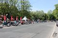 Treffpunkt der Motorradfahrer in Berlin-Schlachtensee, die sogenannte 